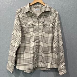 Columbia Sportswear, Long sleeve button down plaid long sleeve, Size XL